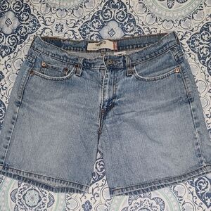 Levi's Blue Jean Shorts Classic Casual Style